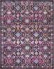 Surya Alchemy ACE-2309 Violet Black Bright Pink Camel Khaki Sky Blue Medium Gray Yellow White Red Area Rug Main Image 8 X 10