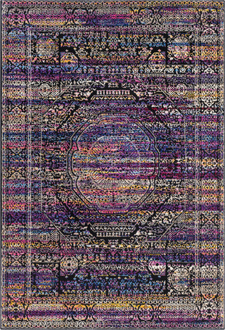 Surya Alchemy ACE-2314 Sky Blue Violet Black Bright Pink White Yellow Khaki Medium Gray Red Area Rug main image