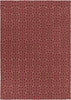Surya Archive ACH-1701 Burgundy Area Rug by Smithsonian 9' x 13'