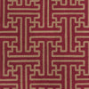 Surya Archive ACH-1701 Burgundy Hand Woven Area Rug by Smithsonian Sample Swatch