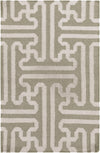 Surya Archive ACH-1705 Taupe Area Rug by Smithsonian 2' X 3'