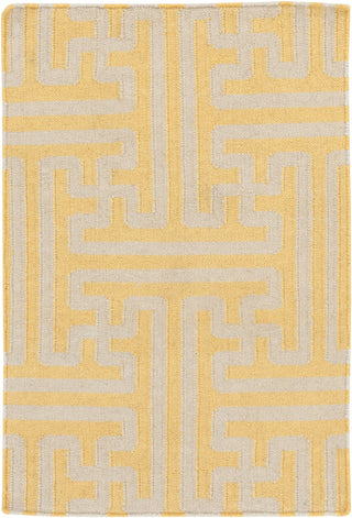 Surya Archive ACH-1707 Gold Area Rug by Smithsonian 2' x 3'