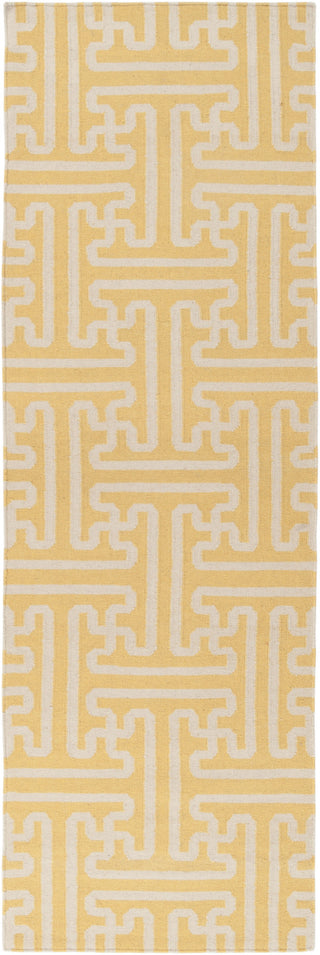 Surya Archive ACH-1707 Gold Area Rug by Smithsonian 2'6'' x 8' Runner