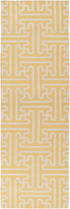 Surya Archive ACH-1707 Gold Area Rug by Smithsonian 2'6'' X 8' Runner