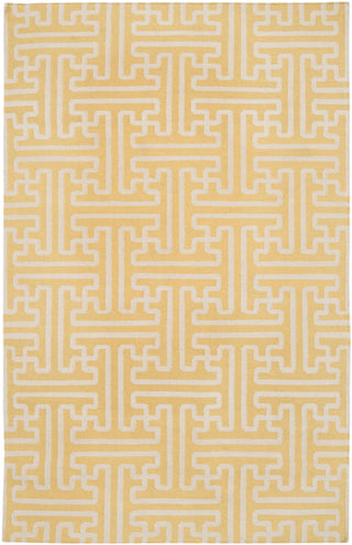 Surya Archive ACH-1707 Gold Hand Woven Area Rug by Smithsonian 5' X 8'