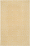 Surya Archive ACH-1707 Gold Area Rug by Smithsonian 5' X 8'