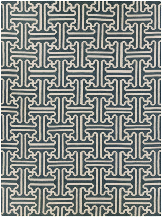 Surya Archive ACH-1708 Teal Area Rug by Smithsonian 8' x 11'