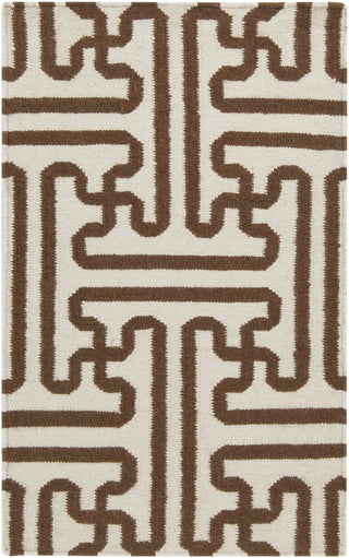 Surya Archive ACH-1709 Chocolate Area Rug by Smithsonian 2' x 3'