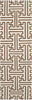 Surya Archive ACH-1709 Chocolate Area Rug by Smithsonian 2'6'' X 8' Runner
