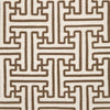 Surya Archive ACH-1709 Chocolate Hand Woven Area Rug by Smithsonian Sample Swatch
