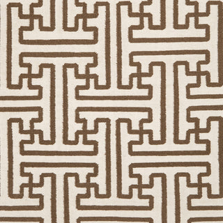 Surya Archive ACH-1709 Chocolate Hand Woven Area Rug by Smithsonian Sample Swatch