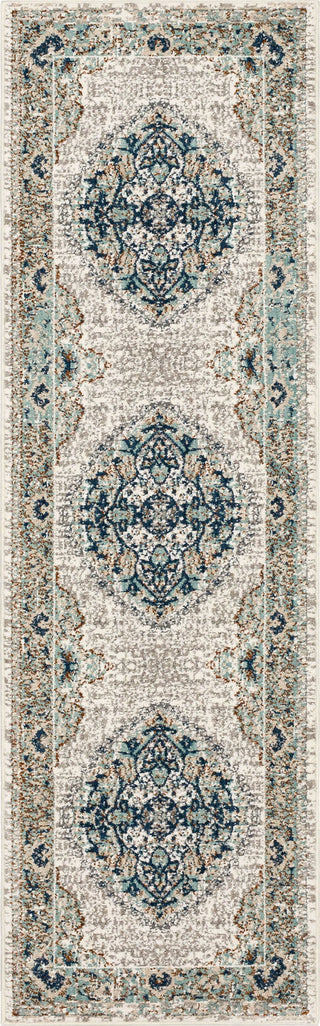 Karastan Zephyr Acropolis Robin's Egg Area Rug Main Image