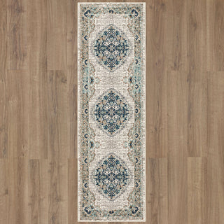 Karastan Zephyr Acropolis Robin's Egg Area Rug Main Image