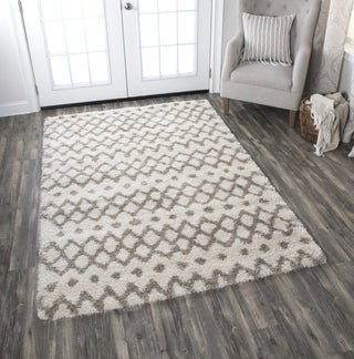 Rizzy Adana AN693A CREAM Area Rug Corner Image Feature