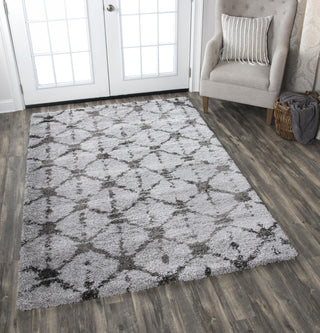 Rizzy Adana AN696A Gray Area Rug Corner Image