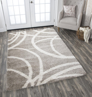 Rizzy Adana AN702A CREAM Area Rug Corner Image Feature