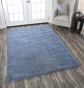 Rizzy Adana AN707A Blue Area Rug Corner Image Feature