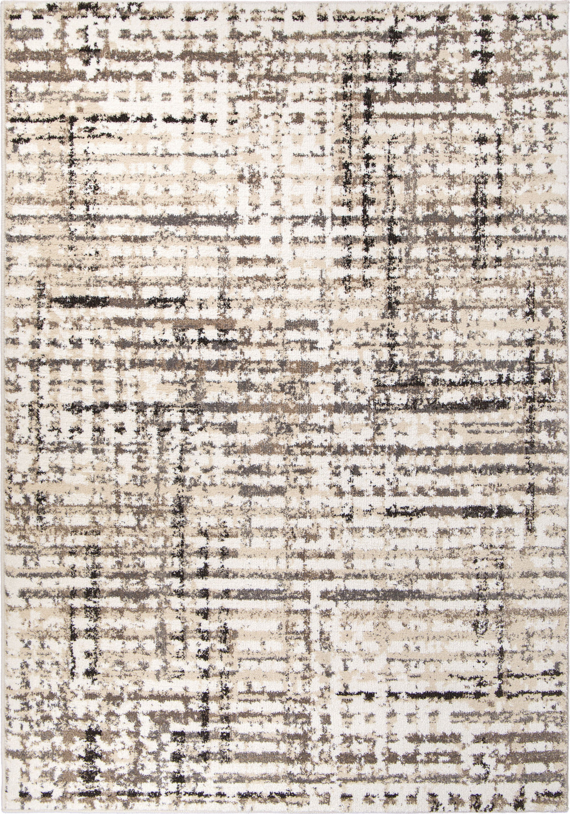 Orian Rugs Adagio Griddle White Area Rug by Palmetto Living