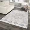 Orian Rugs Adagio Paisley Points White Area Rug by Palmetto Living