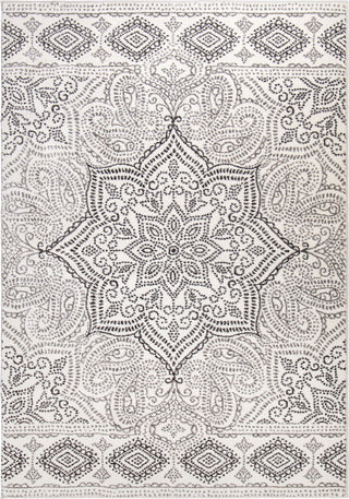 Orian Rugs Adagio Paisley Points White Area Rug by Palmetto Living