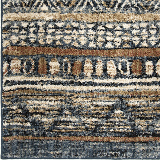 Orian Rugs Adagio Coastal Pier Indigo Area Rug by Palmetto Living Close up