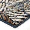 Orian Rugs Adagio Textured Penny Blue Area Rug by Palmetto Living Corner Image