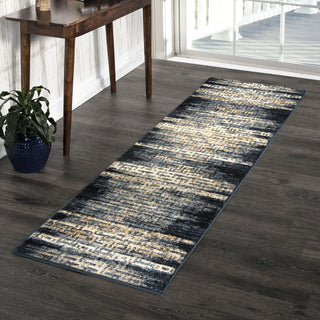 Orian Rugs Adagio China Key Black Area Rug by Palmetto Living Lifestyle Image