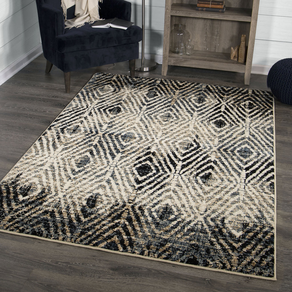 Orian Rugs Adagio Tribal Throne Off White Area Rug by Palmetto Living Lifestyle Image Feature