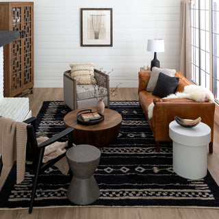 Karastan Kasbah Agadir Charcoal Area Rug by Drew and Jonathan Lifestyle Image Feature