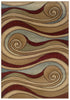 LR Resources Adana 80241 Brown/Blue Machine Loomed Area Rug 7'9'' X 9'10''