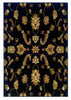 LR Resources Adana 80715 Black Machine Loomed Area Rug 9'2'' X 12'6''