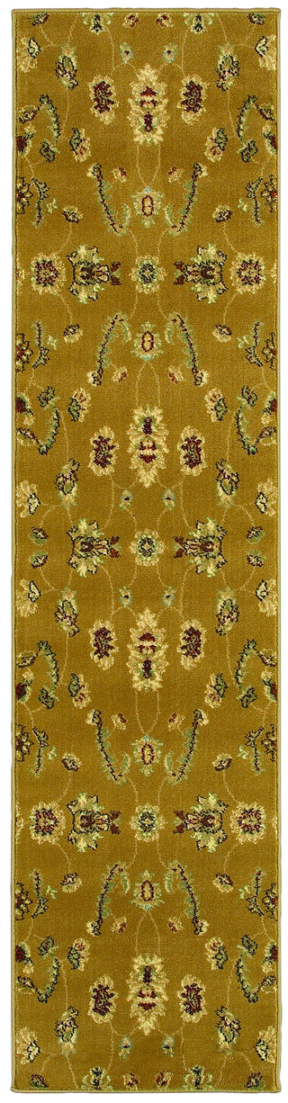 LR Resources Adana 80715 Gold Area Rug 1'10'' X 7'1'' Runner