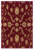 LR Resources Adana 80715 Red Machine Loomed Area Rug 1'10'' X 3'1''