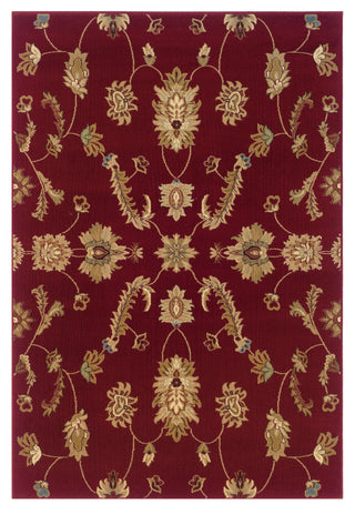 LR Resources Adana 80715 Red Machine Loomed Area Rug 9'2'' X 12'6''