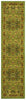 LR Resources Adana 80716 Green/Gold Machine Loomed Area Rug 1'9'' X 6'9''