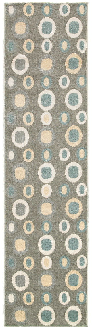 LR Resources Adana 80973 Dark Grey Area Rug 1'9'' X 6'9''