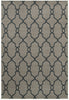 LR Resources Adana 80985 Dark Grey Machine Loomed Area Rug 5'3'' X 7'5''