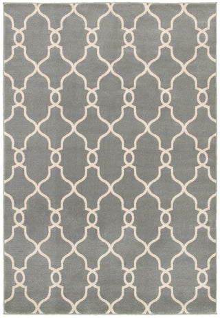 LR Resources Adana 80986 Gray Machine Loomed Area Rug 7'9'' X 9'9''