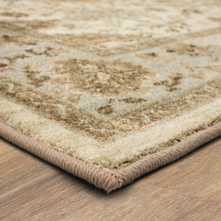 Karastan Euphoria Adare Cream Area Rug Corner Image