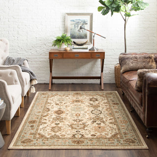 Karastan Euphoria Adare Cream Area Rug Corner Image