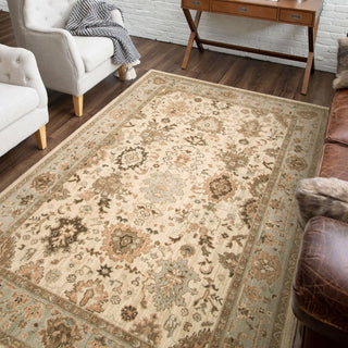 Karastan Euphoria Adare Cream Area Rug Corner Image