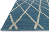 Loloi Adler AW-01 Azure Area Rug Corner Shot