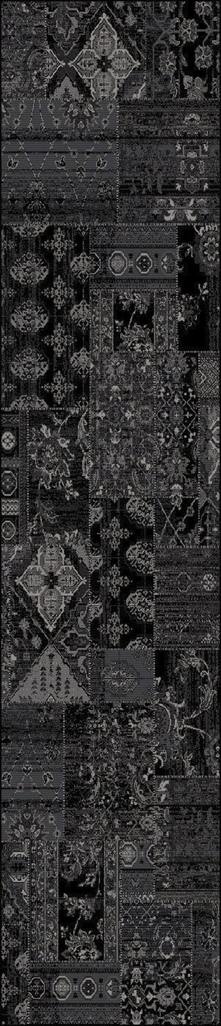 Amadeo ADO-1000 Black Area Rug by Surya 2'3'' X 7'10'' Runner