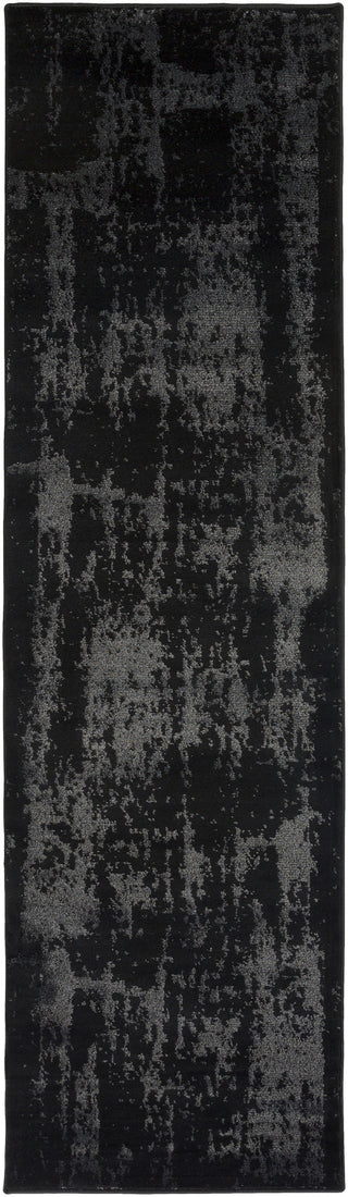 Surya Amadeo ADO-1002 Black Area Rug 2'3'' X 7'10'' Runner