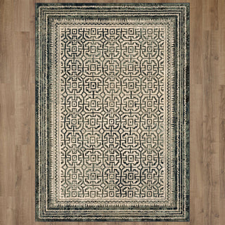 Karastan Rendition by Home Adras Blue Teal Area Rug Stacy Garcia Main Image