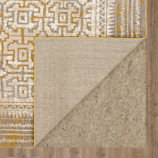 Karastan Rendition Adras Medallion Area Rug by Stacy Garcia Back Image