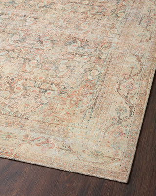 Loloi II Adrian ADR-01 Natural / Apricot Area Rug Angle Image