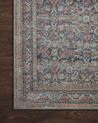 Loloi II Adrian ADR-04 Denim/Multi Area Rug Corner Image