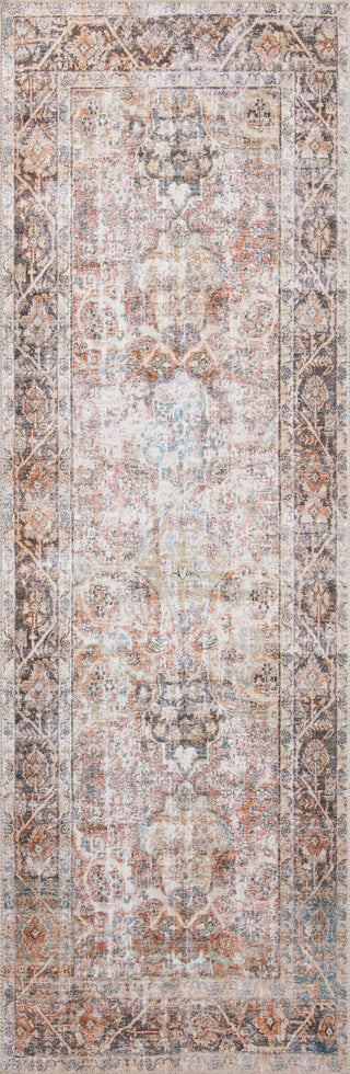 Loloi II Adrian ADR-05 Sunset / Charcoal Area Rug Runner Image