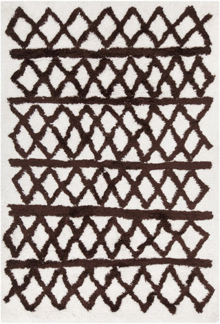 Chandra Aerona AER-40002 White/Brown Area Rug main image